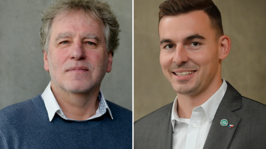 Luděk Niedermayer (TOP 09) a Libor Vondráček (Svobodní, za SPD)