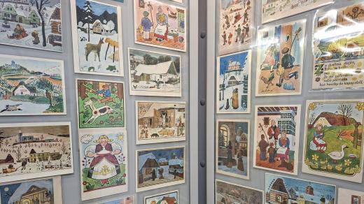 Sbírka historických pohlednic v Muzeu JUDr. Otakara Kudrny v Netolicích na Prachaticku
