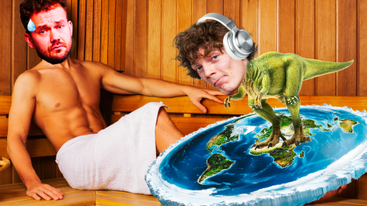 Chudáčci, sauna a plochozemci
