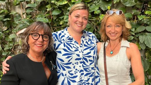 Bára Hrzánová, Lucie Polišenská a Klára Cibulková