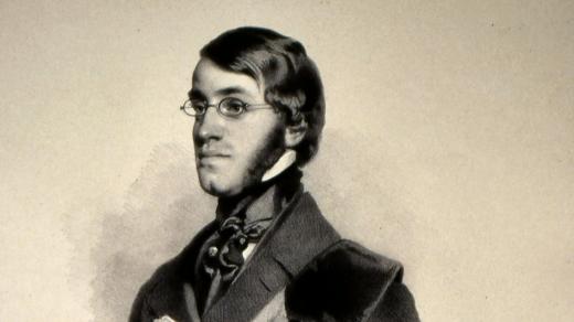 Siegfried Kapper (Lithographie z roku 1848, autor: Eduard Kaiser)