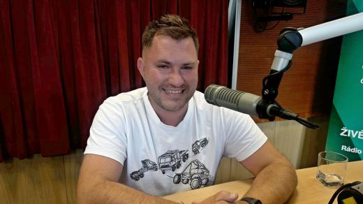 Jan Kovář, jeden z pořadatelů Truck trialu v Jihlavě