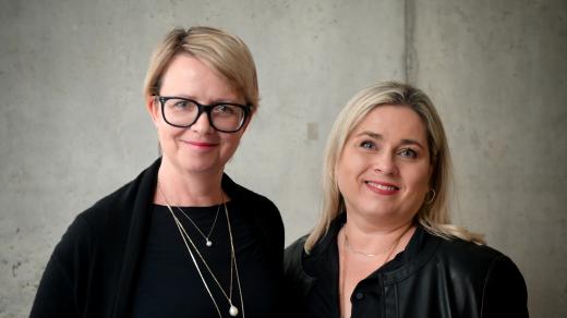 Andrea Vyskočilová a Michaela Radoušová
