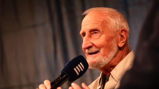 Václav Větvička při oslavách 60 let Meteoru