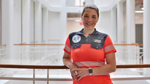 Lucie Mikisková, mluvčí Zdravotnické záchranné služby Olomouckého kraje