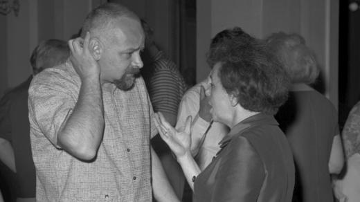 Ivan Vyskočil a Helena Volanská IV. sjezd Svazu československých spisovatelů