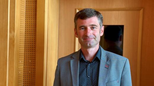Ředitel Správy a údržby silnic Pardubického kraje Zdeněk Vašák