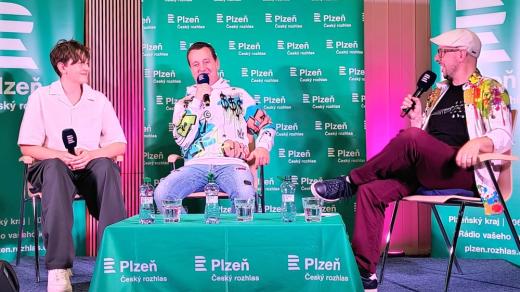 Max Behenský, Petr Jablonský a Jirka Bláha