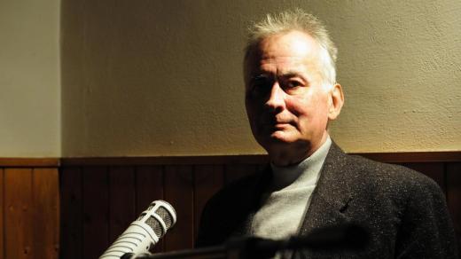 Jaromír Ulč (1950-2016) při natáčení v roce 2011