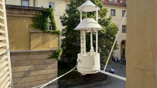 V pražském Klementinu probíhají meteorologická měření nepřetržitě od roku 1775