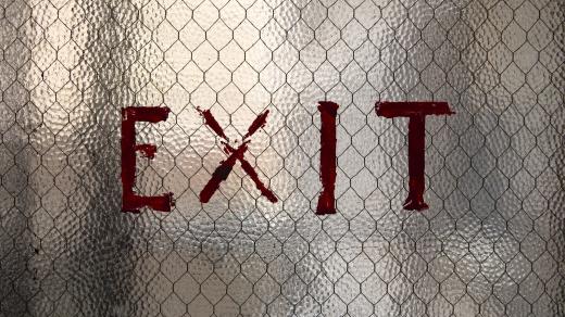 Nápis Exit