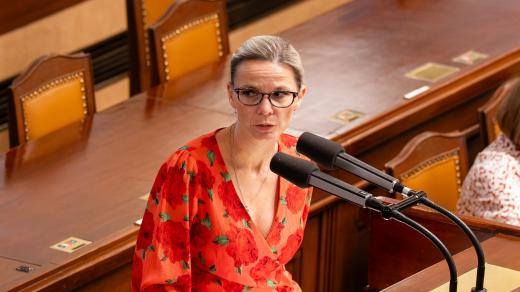 Ministryně pro místní rozvoj Zuzana Mrázová (ANO)