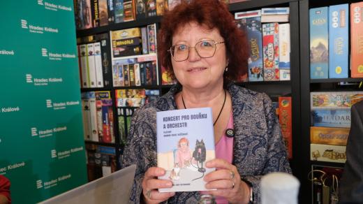 Dagmar Ruščáková v rozhlasové kavárně