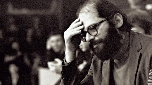 Americký básník Allen Ginsberg v Praze