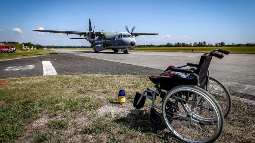 Open Skies for Handicapped na letišti v Hradci Králové
