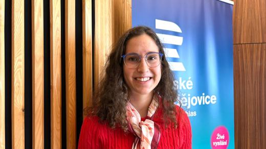 Studentka Eliška Pinterová
