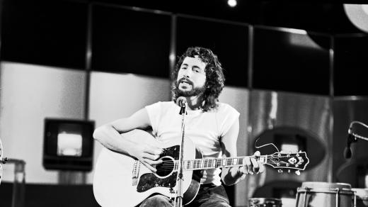 Písničkář Cat Stevens na snímku z roku 1976