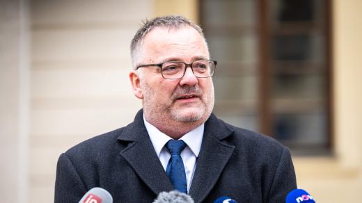 Kandidát SPD na ministra dopravy Ivan Bednárik po konzultaci s prezidentem Petrem Pavlem