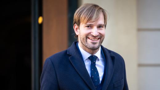 Kandidát na ministra zdravotnictví za ANO do budoucí vládní koalice ANO, SPD a Motoristů Adam Vojtěch po konzultaci s prezidentem Petrem Pavlem