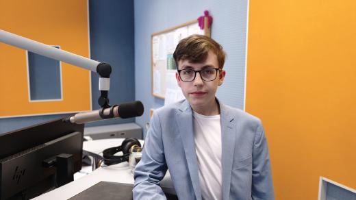 Tomáš Mazný, čtrnáctiletý zpěvák z Chodova