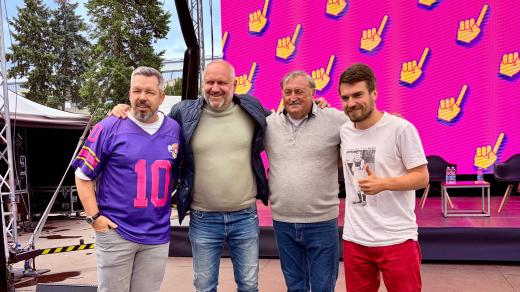 Aktéři živé Desítky Pavla Horvátha na pražském Výstavišti
