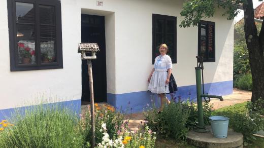 Víkend otevřených památkových domků. Na snímku Alena Foltýnová
