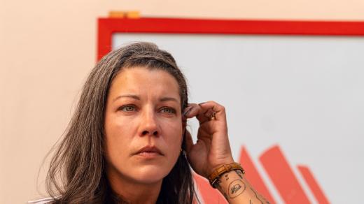 Ivana Gibová na festivalu BRAK