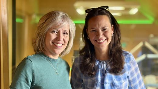 Alena Zárybnická a Monika Košínová Leová