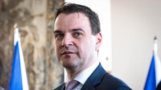Ministr zahraničí a místopředseda vlády Petr Macinka (Motoristé)