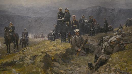 Obraz Jaroslava Vešína (1860-1915) je součástí sbírky děl původem českého malíře uložené v bulharské národní galerii v Sofii