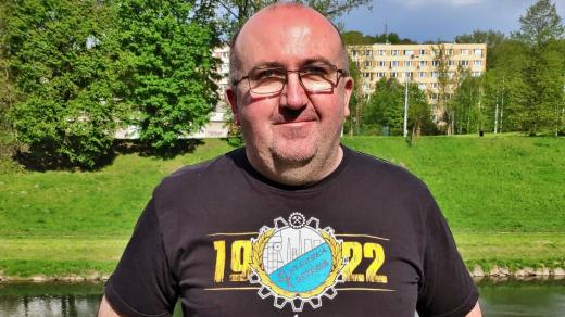 Roman Popek ze sdružení Baník Baníku