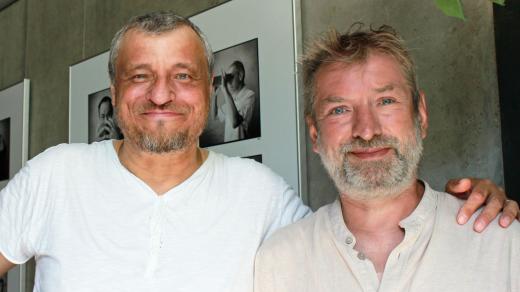 Šéfkuchař Roman Vaněk a bečovský kastelán Tomáš Wizovský