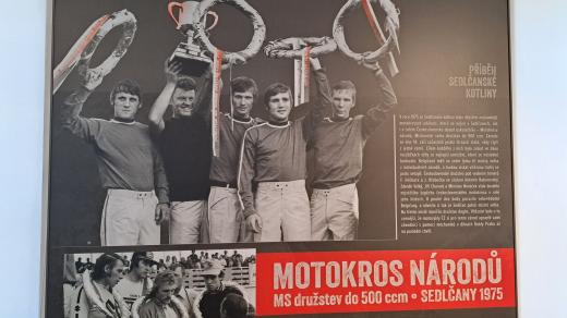 Motokros národů v roce 1975 patřil k největším okamžikům Sedlčanské kotliny