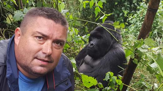 Marek Ždánský jezdí za gorilami i do Afriky do jejich přirozeného prostředí