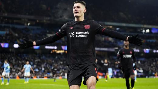 Patrik Schick gólem zpečetil výhru Leverkusenu nad Manchesterem City