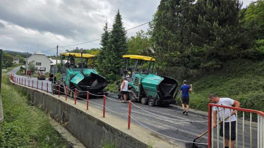 V Lukovečku na Zlínsku dokončují novou obecní kanalizaci za 130 milionů korun