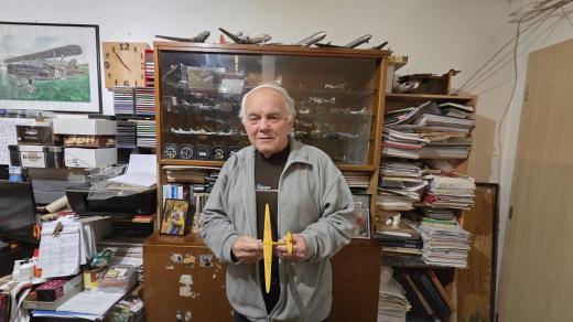 Jaroslav Olbert, který se historii podniku věnuje téměř 35 let