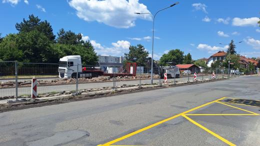 Původní autobusové nádraží v Uničově už nevyhovovalo a rekonstrukce byla potřeba