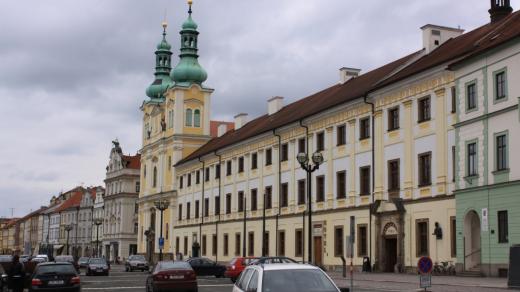 Hradec Králové - bývalá jezuitská kolej - Nové Adalbertinum