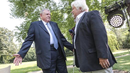 Vladimír Mečiar a Petr Pithart