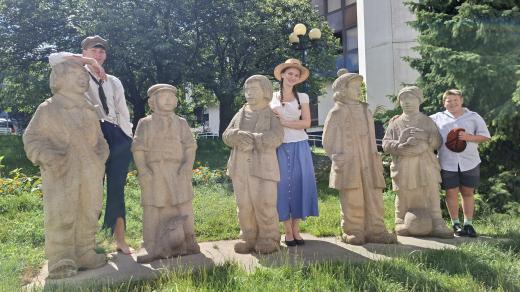 Putování se Zilvarem. Hrané prohlídky Rychnova nad Kněžnou s hrdiny Poláčkovy knihy Bylo nás pět