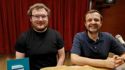 Kastelán Zelené Hory Ondřej Vobejda a David Štěpánek z Koruny Vysočiny