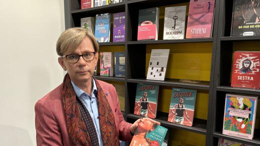 Vedoucí Českého literárního centra Martin Krafl má radost, že česká literatura má ve světové konkurenci co nabídnouut
