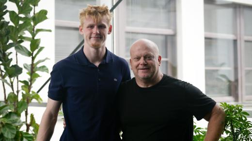Tomas Järvinen s Davidem Novotným