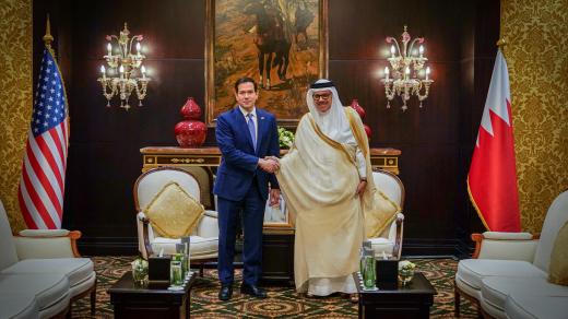 Americký ministr zahraničí Marco Rubio se v Bahrajnu setkal s bahrajnským ministrem zahraničí Abdullatifem bin Rashidem Al-Zayanim