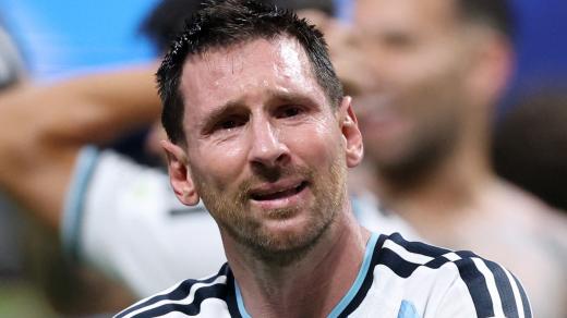 Dojatý Lionel Messi