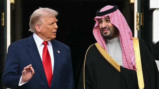 Americký prezident Donald Trump a saúdskoarabský princ Mohamed bin Salmán