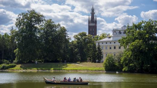 Komplex Gartenreich Dessau Wörlitz v Německu