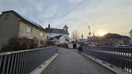 Kde stávala tvrz v Horce nad Moravou?