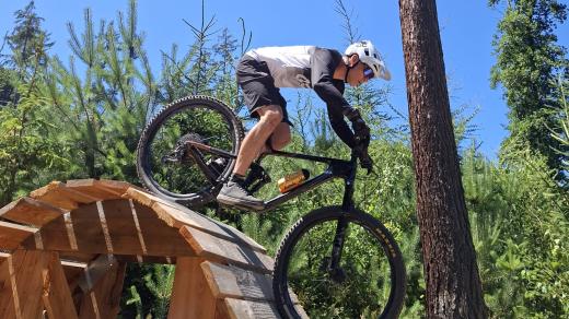Kombinace přírody Hořického chlumu a precizně postavených trailů je velkým magnetem pro cyklisty